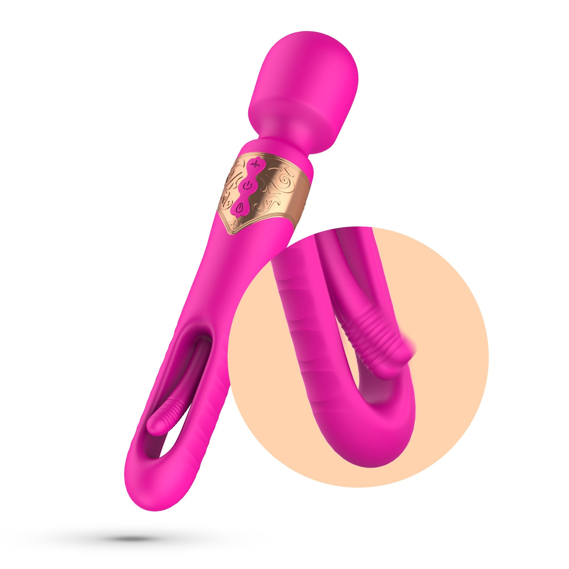 Crushious Big Ben vibratore wand punto G 2 in 1