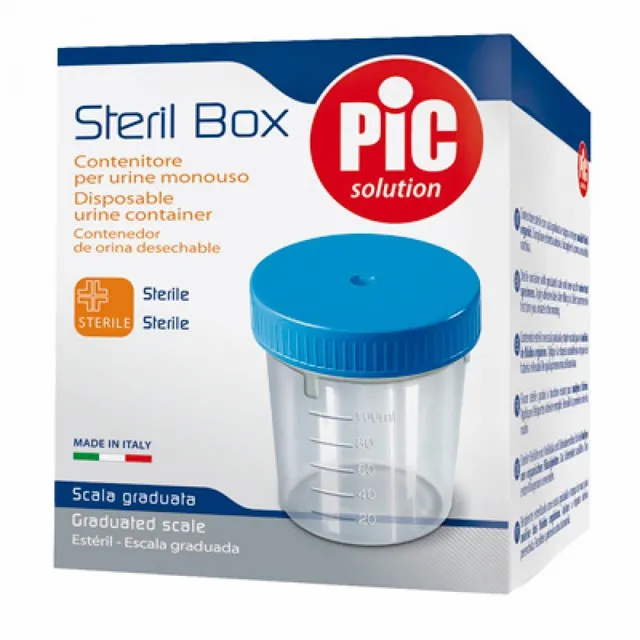 Pic Steril Box bicchierino sterile 100 ml graduato