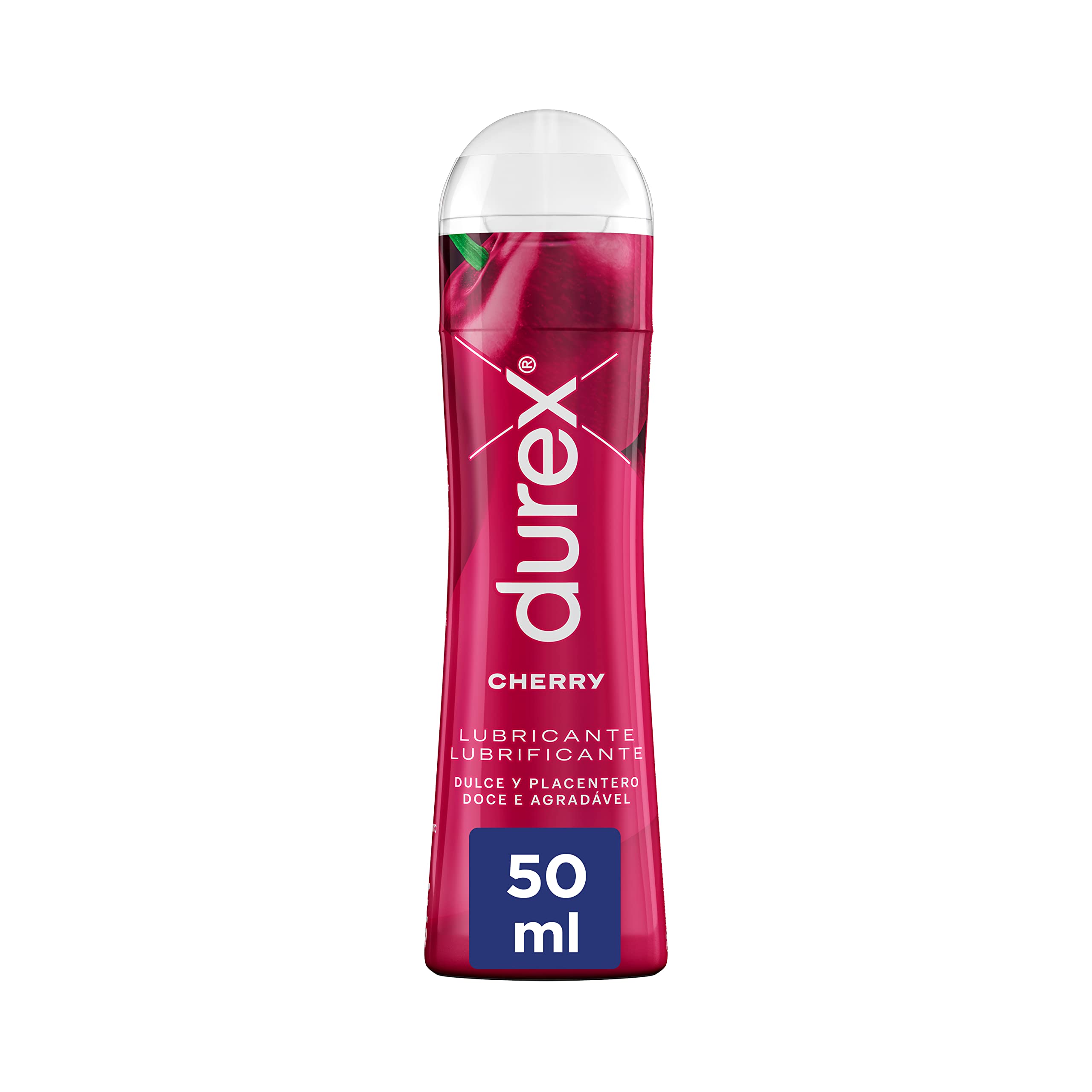 Durex Fragola lubrificante intimo 2x50 ml gusto fragola