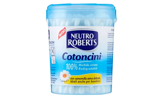 Roberts Cotoncini bastoncini cotone alla camomilla 100 pezzi