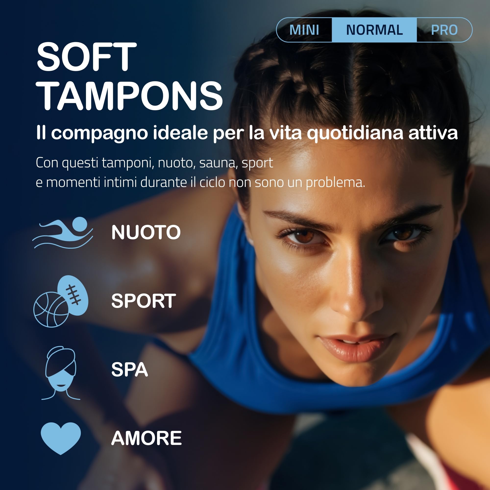 MY.SIZE Woman Soft Normal Tamponi 20 Pezzi Senza Filo