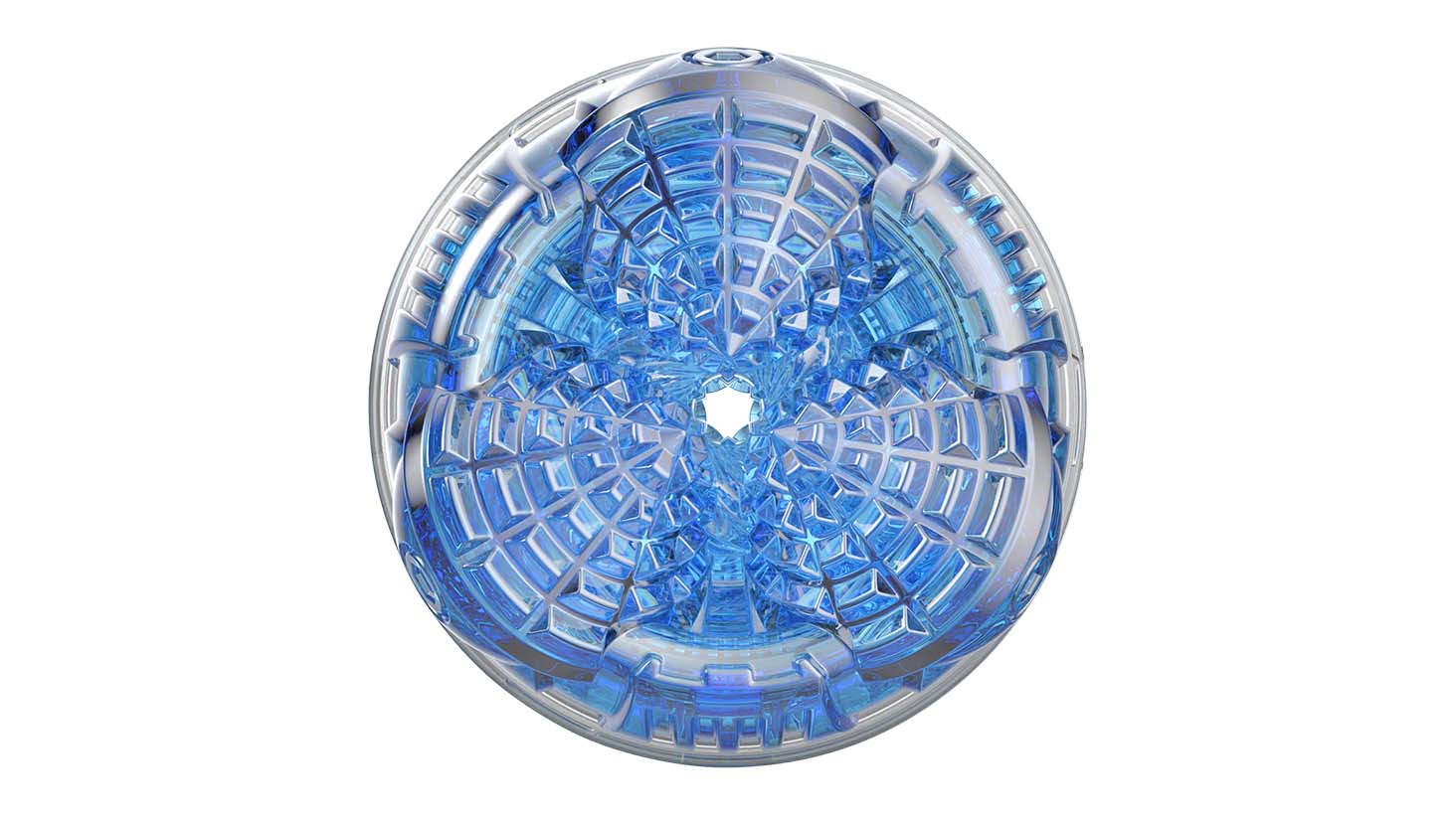 Fleshjack Turbo Core masturbatore Blue Ice orale