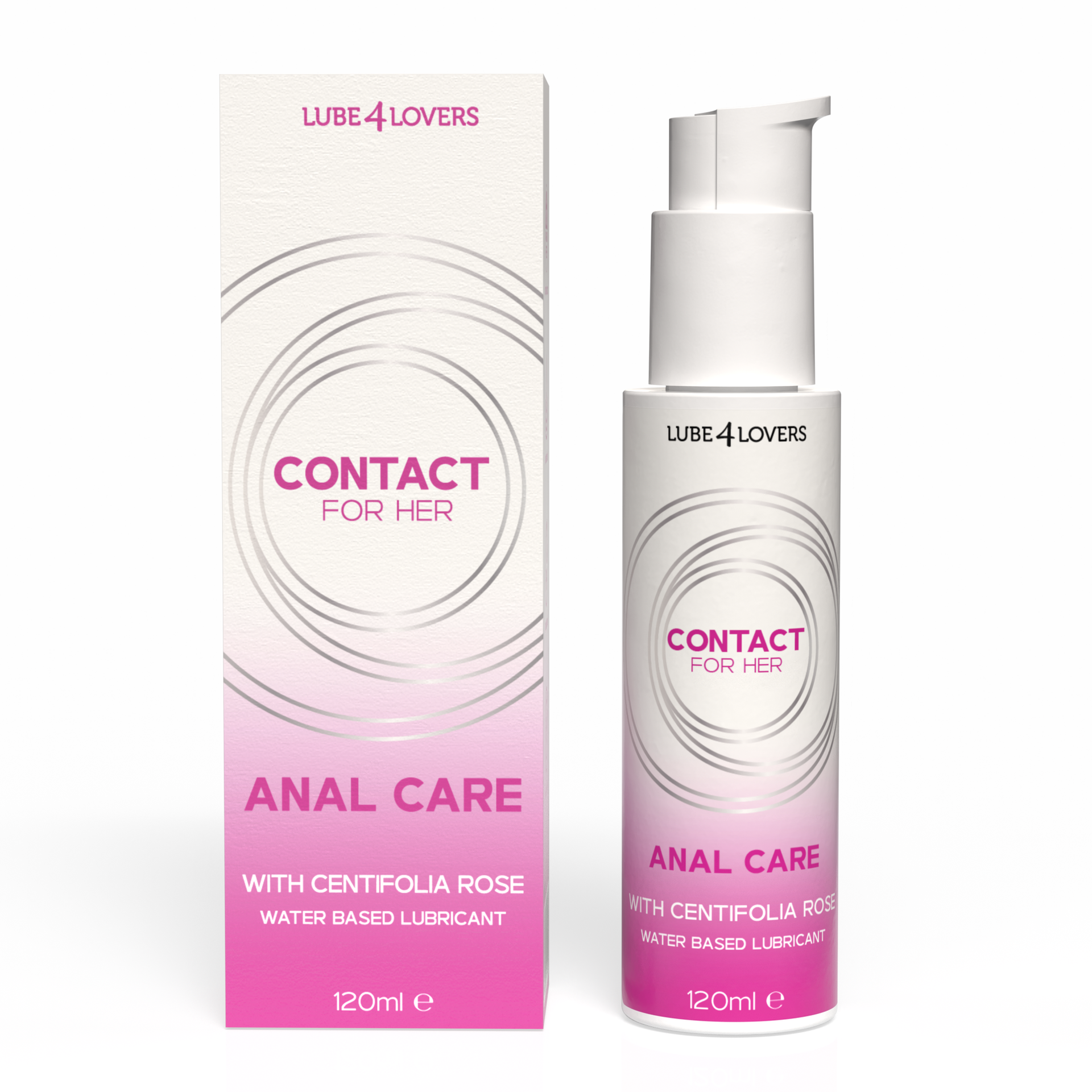 Lube4Lovers Anal Care lubrificante anale 120 ml rosa