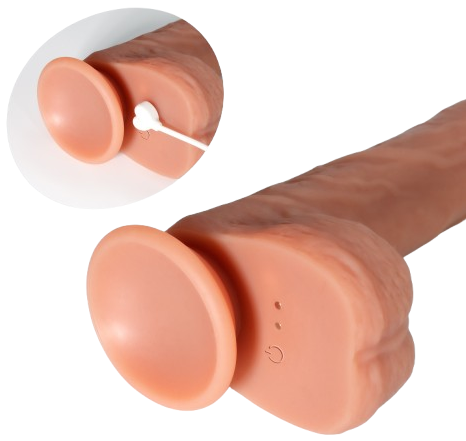 Crushious Inviktus vibratore realistico telecomando riscaldante