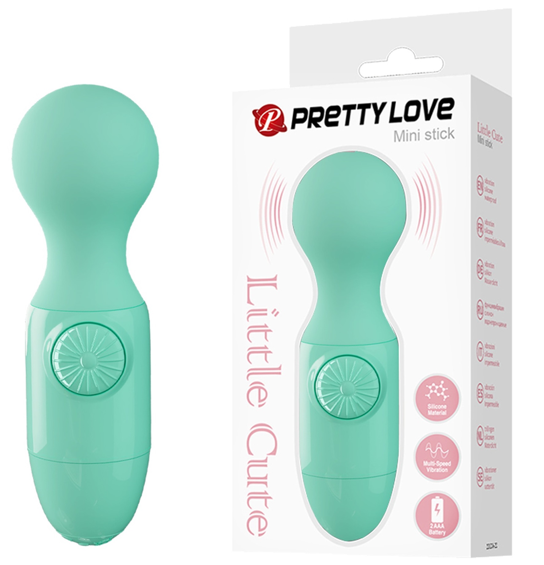 Pretty Love Little Cute Mini Stick mini vibratore wand