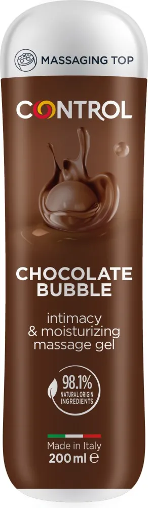 Control Bubble Chocolate gel massaggio 3in1 cioccolato