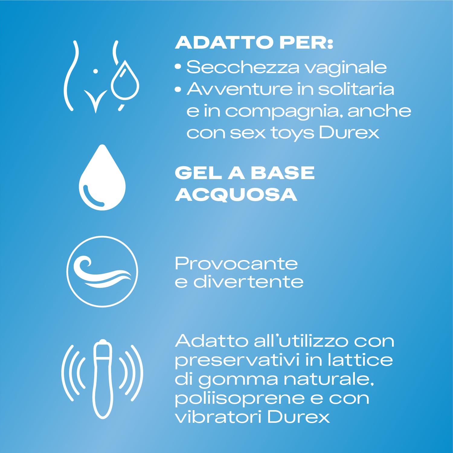 Durex Fresh Gel Lubrificante Intimo 50 ml Effetto Fresco