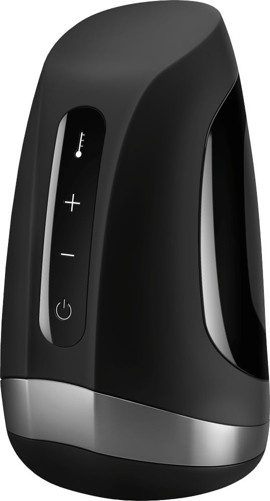 Satisfyer Men Heat Vibration Masturbatore Riscaldante 3 livelli