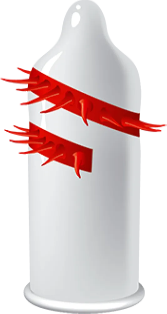 Luxe Egzo Dragon Lord’s Red Soft preservativo stimolante