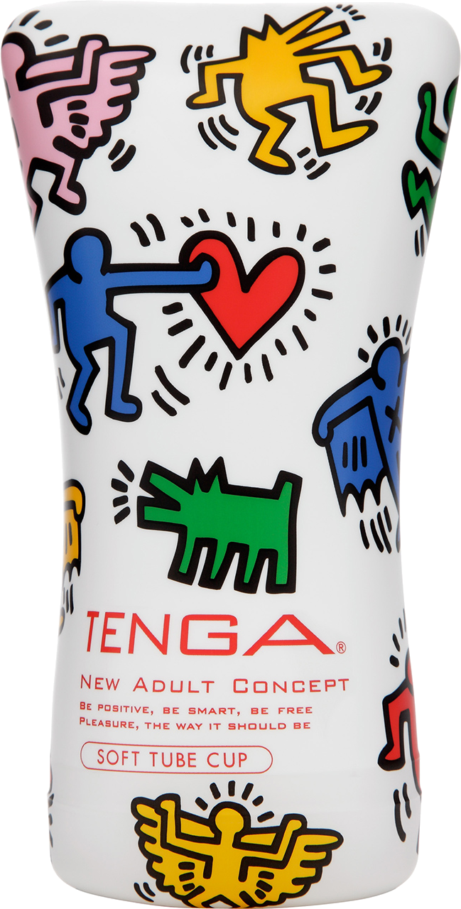 Tenga Cup Keith Haring masturbatore Soft Tube