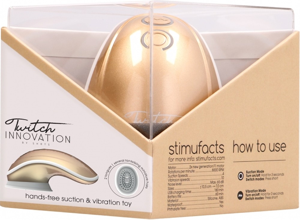 Shots Twitch Hands succhiaclitoride oro silicone