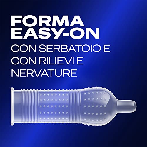Durex Sync preservativi 6 pezzi ritardanti stimolanti