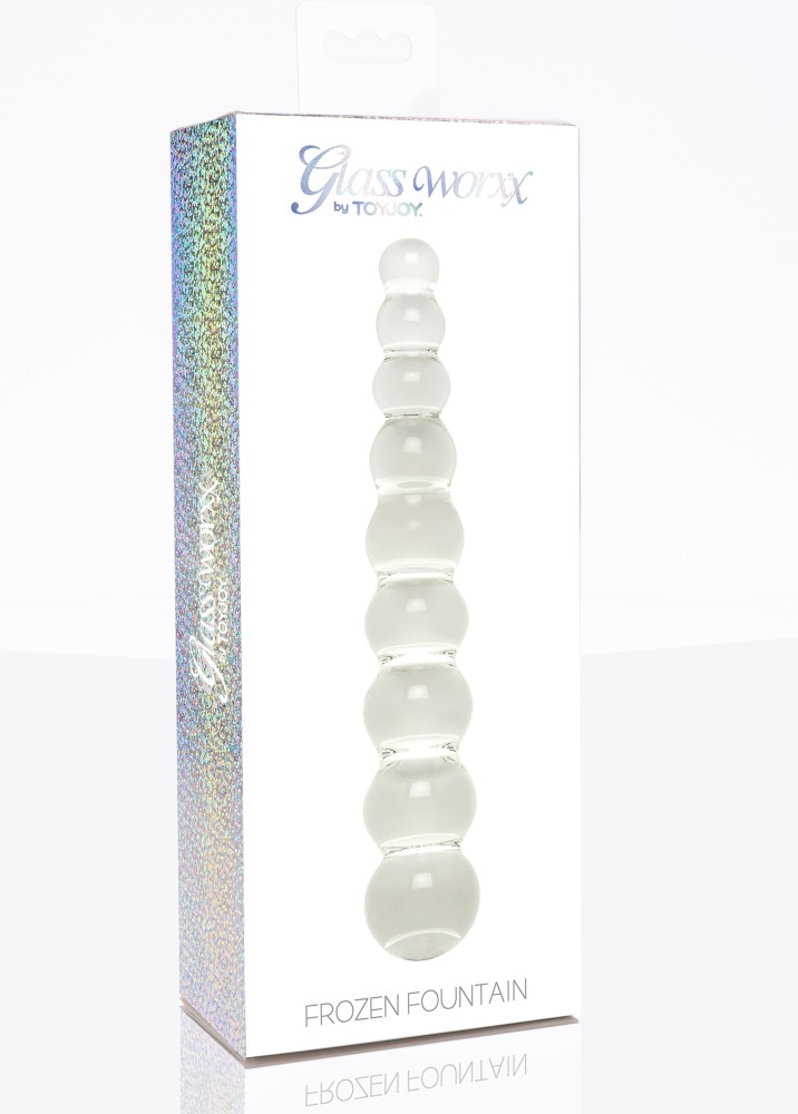 ToyJoy Glass Worxx Frozen Fountain palline anali vetro