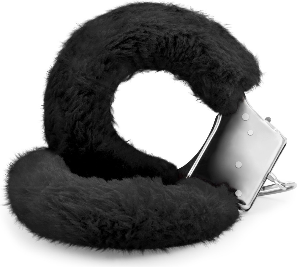 Crushious Love Cuffs manette pelose metallo