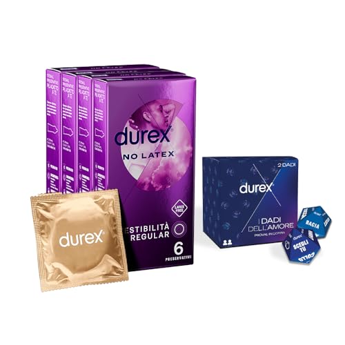 Durex No Latex preservativi 24 pezzi senza lattice