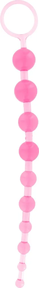 ToyJoy Thai Toy Beads palline anali rosa diametro crescente