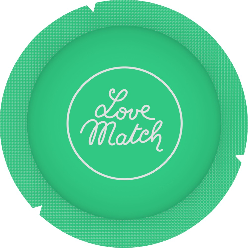 Love Match Aromatizzato preservativi lattice 6 pezzi