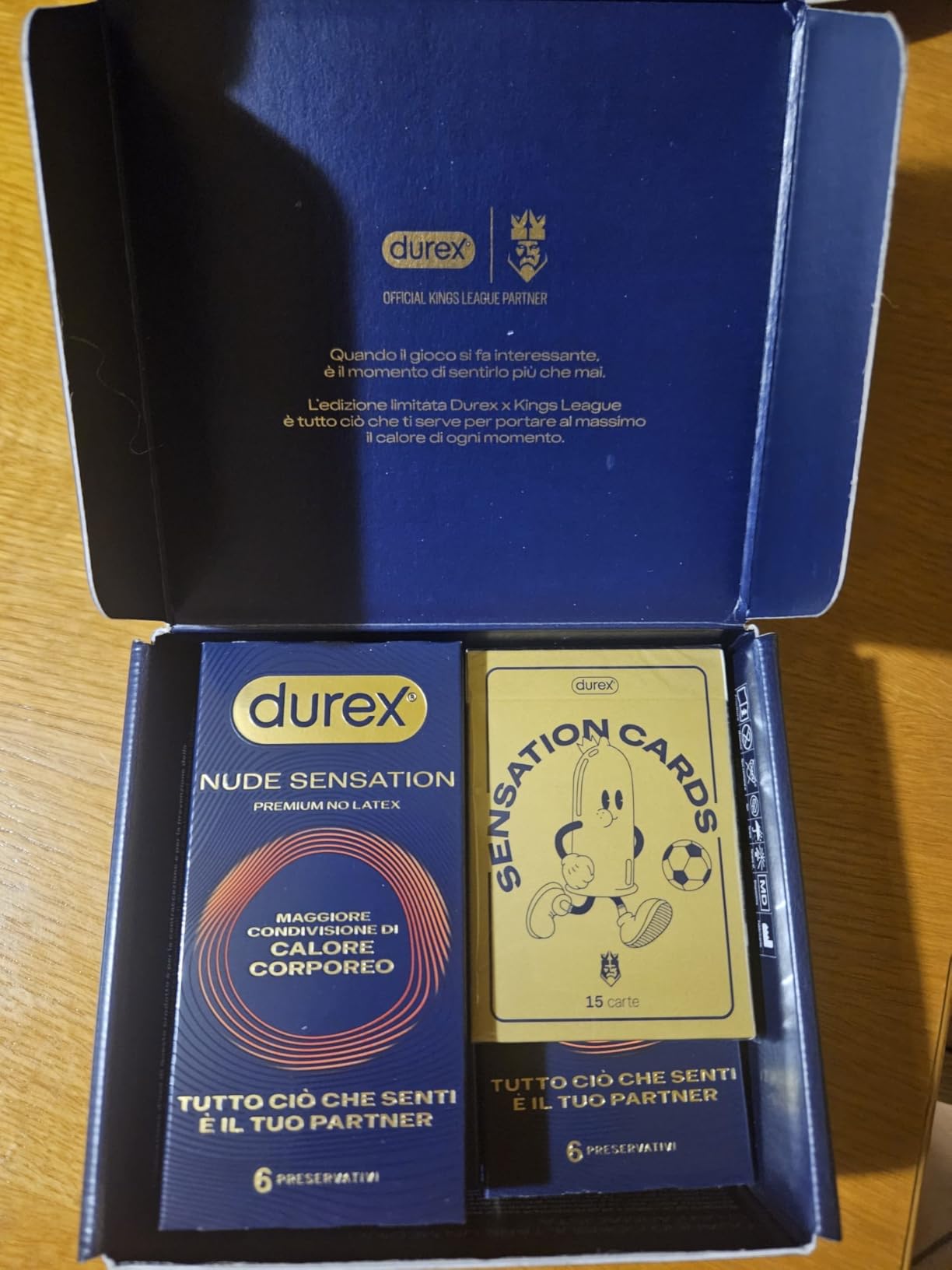 Durex Kings Nude Sensation preservativi 18 pezzi nitrile