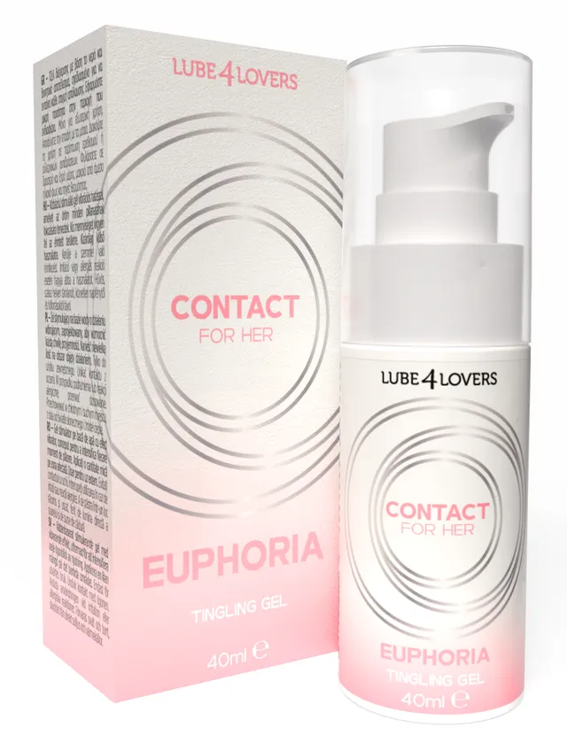 Lube4Lovers Euphoria gel stimolante vibrante 40 ml base acqua