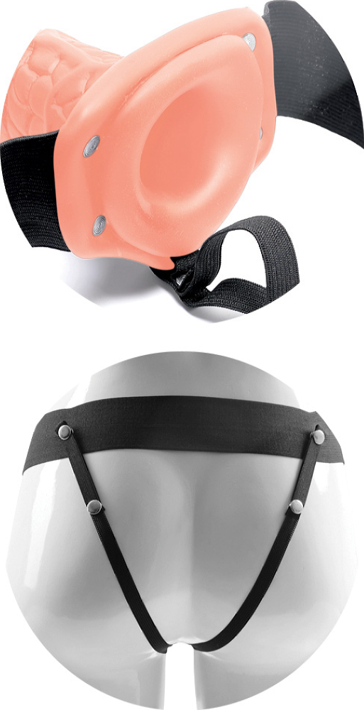 Toyz4Lovers Real Rapture 8 fallo strap-on cavo vibrante