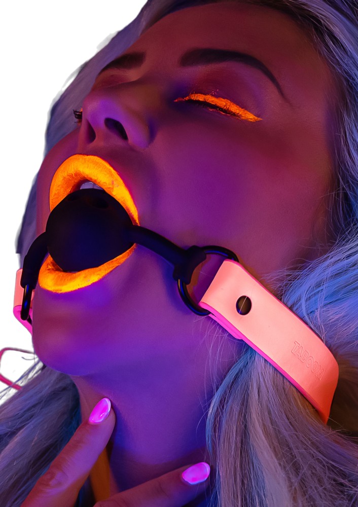 Taboom Ball Gag bavaglio fosforescente glow in the dark