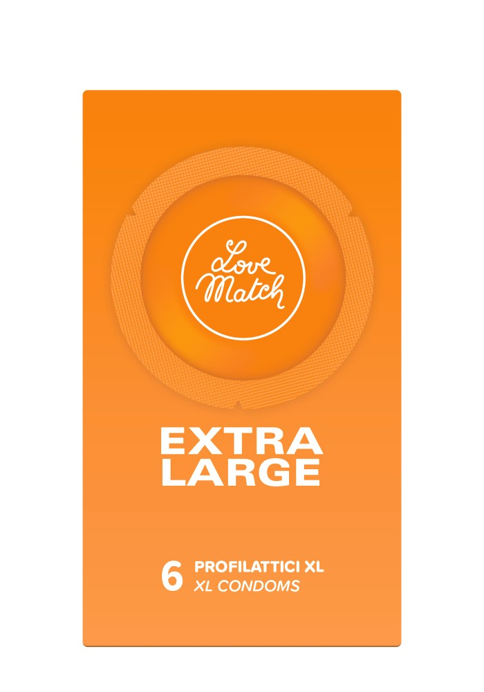 Love Match Extra Large preservativi large 6 pezzi