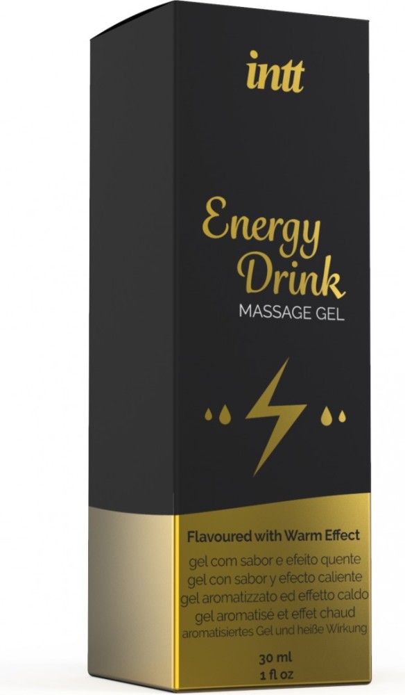 Intt Energy Drink olio da massaggio sensuale uso intimo