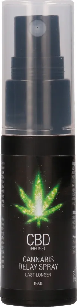 Shots CBD Cannabis Delay Spray ritardante per lui
