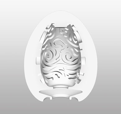Tenga Egg Keith Haring Dance masturbatore elastomero