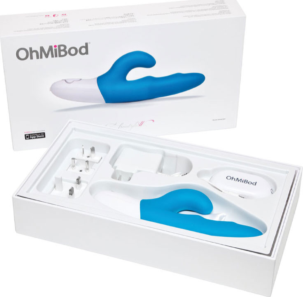 OhMiBod Freestyle W vibratore rabbit musicale silicone