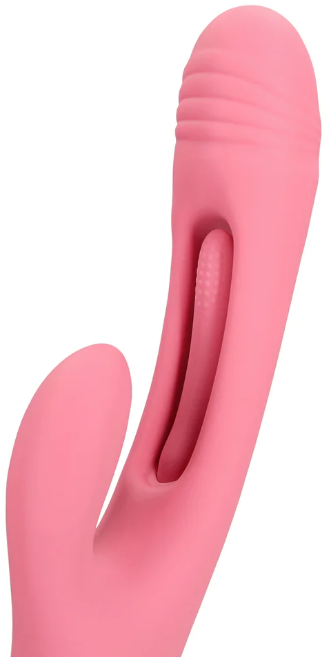 Loveline Flapping G-Spot Rabbit vibratore in silicone