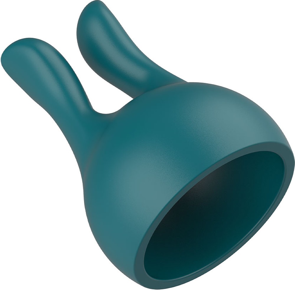 Xocoon Attachments testine wand massaggiatore 2 pz silicone