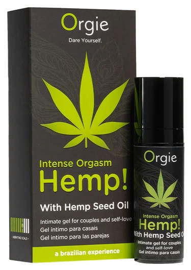 Orgie Hemp Intense Orgasm gel stimolante canapa