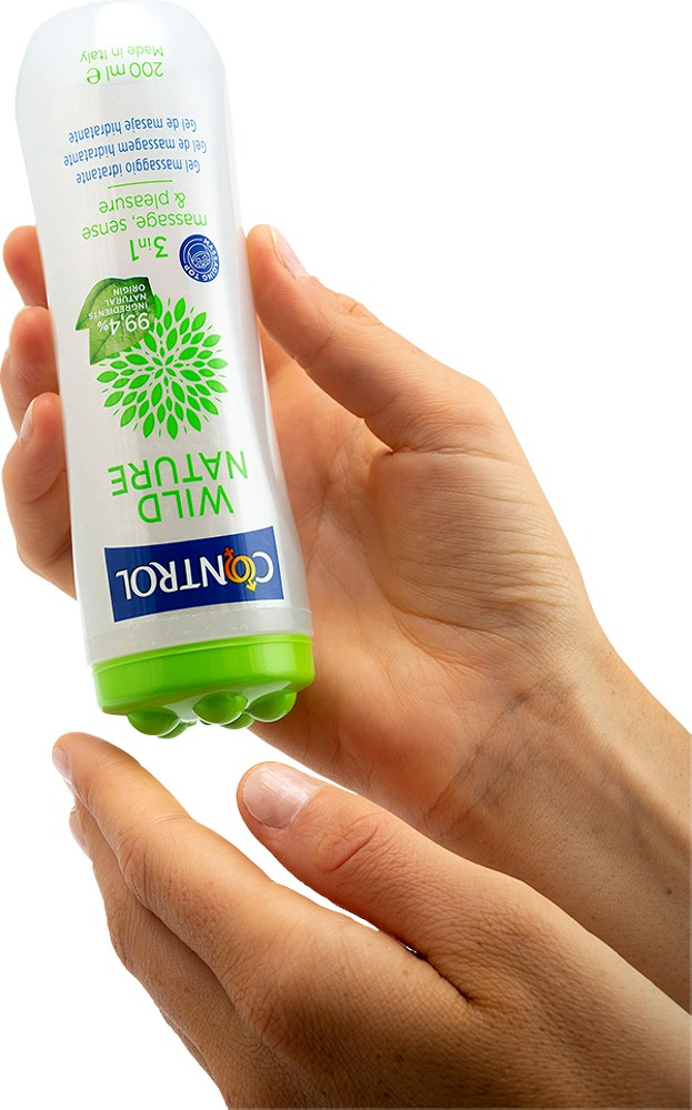 Control Wild Nature 3 in 1 gel massaggio base acqua