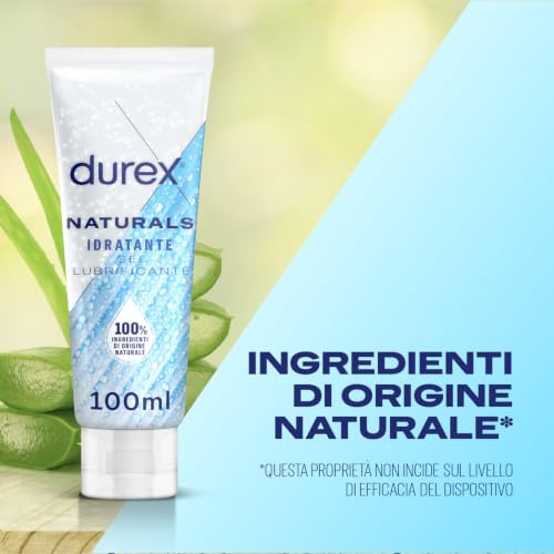 Durex Naturals Idratante gel lubrificante 100 ml acido ialuronico