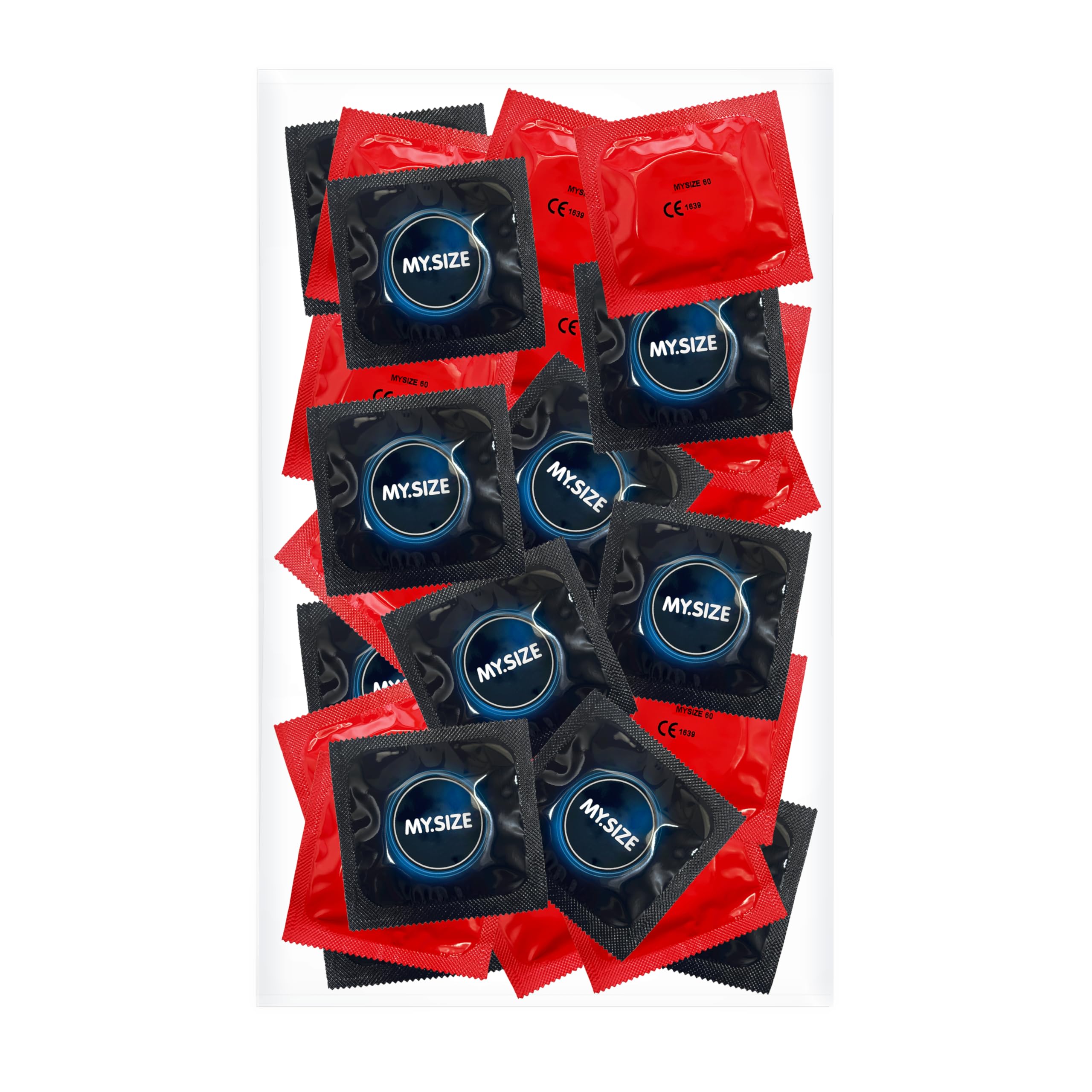 MY.SIZE Pro preservativi 57 mm 50 pezzi misura larga sottili