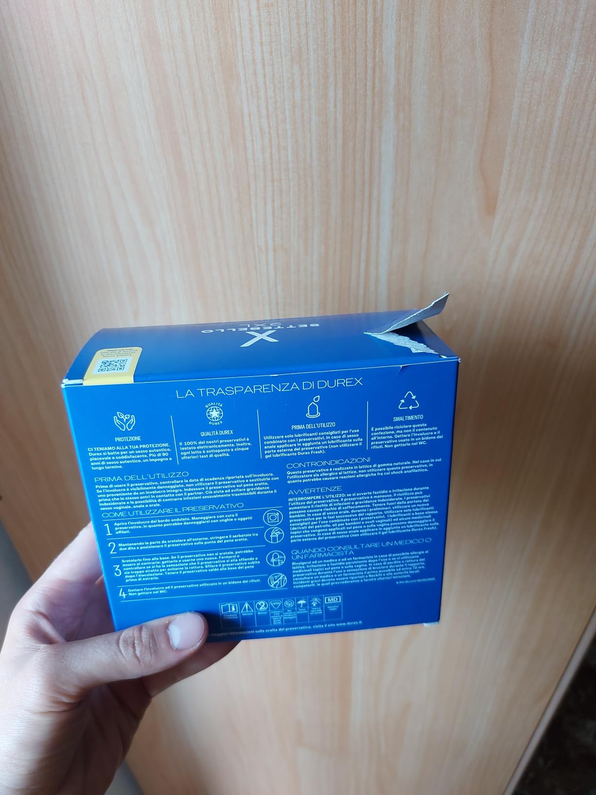 Durex Jeans 2XL preservativi XXL 60 mm 20 pezzi