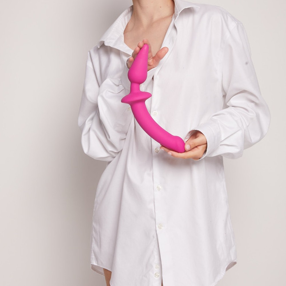 Strapon-me Switch Plug-in dildo plug fucsia S