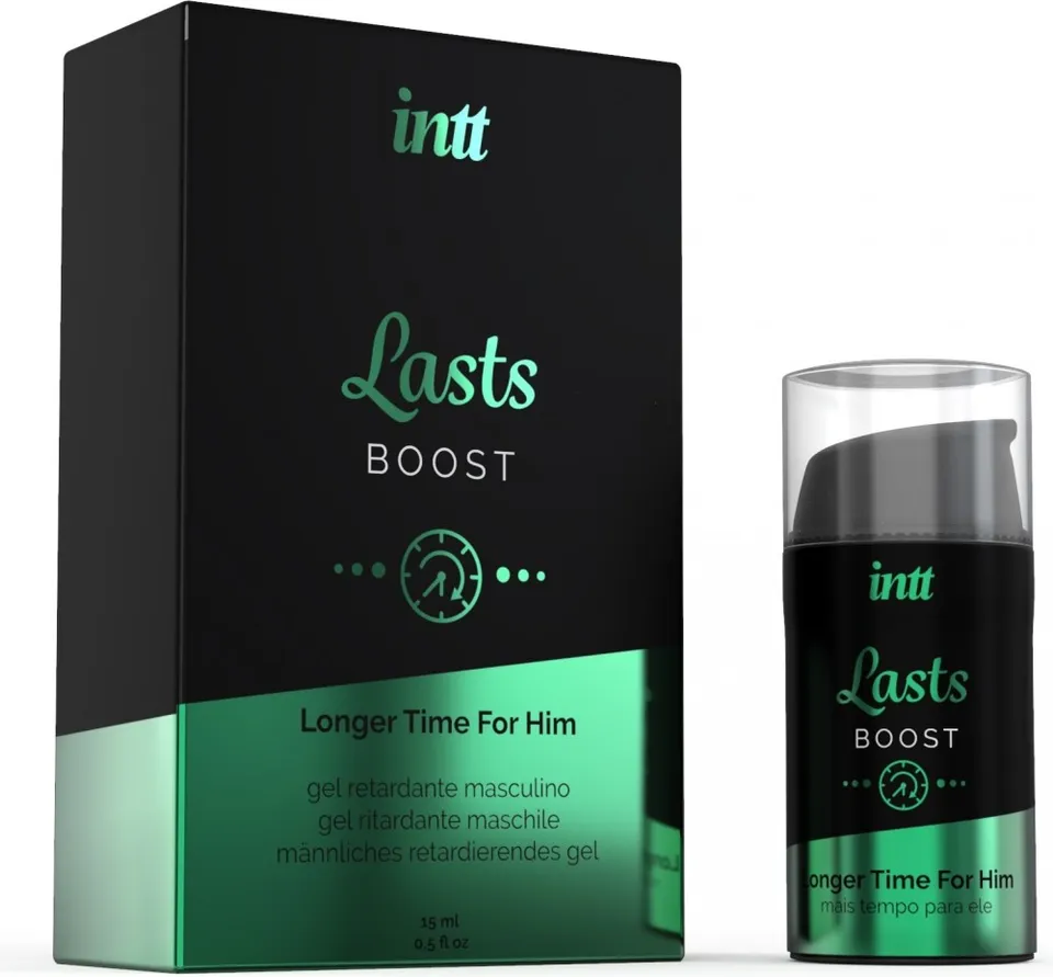 Intt Lasts Gel ritardante spray uomo