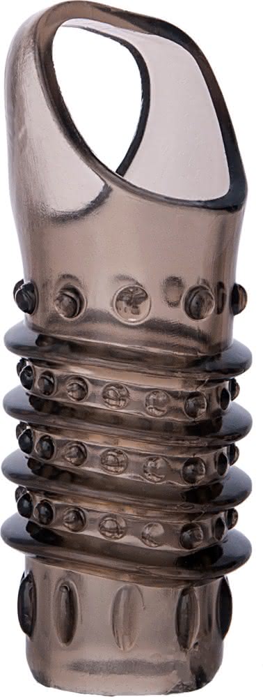 Xlover 748017 guaina pene trasparente 10 cm vibrante