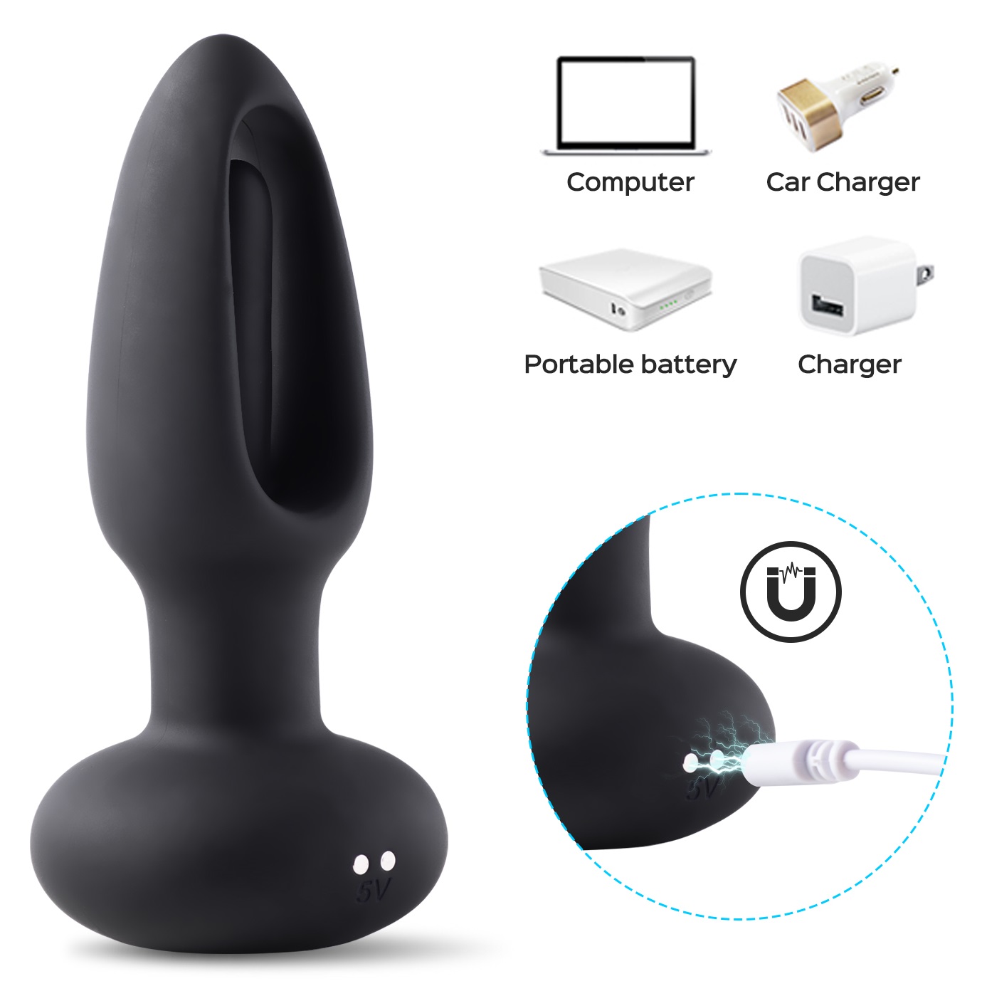 Honey Play Box Snuggy plug anale vibrante telecomando