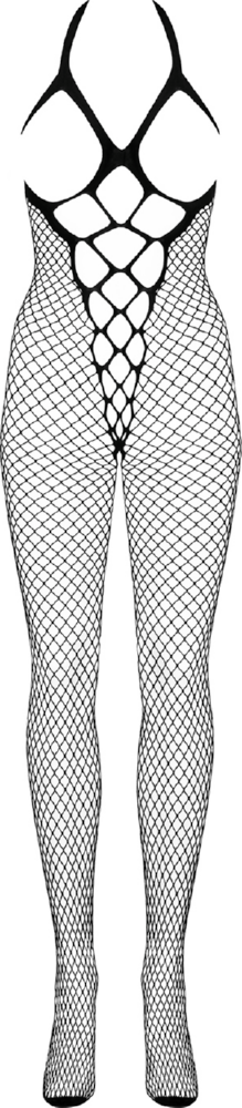 Obsessive N106 catsuit bodystocking rete aperto inguine