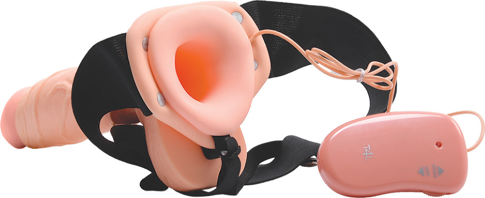 Toyz4Lovers Real Rapture 8 fallo strap-on cavo vibrante