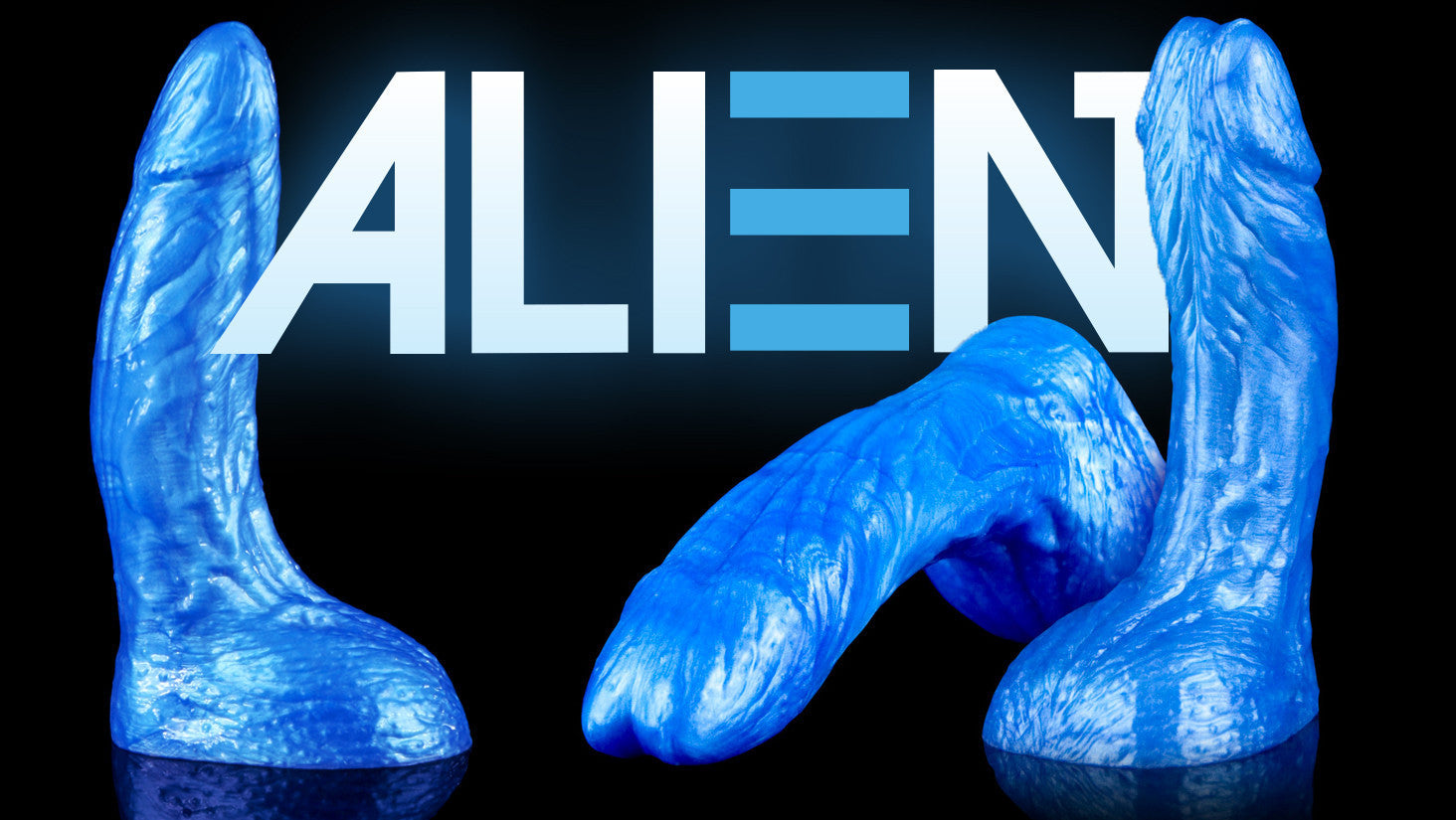 Fleshjack Freaks Alien dildo fantasy in silicone