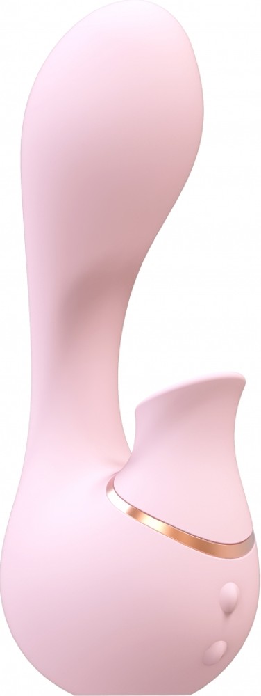 Irresistible Mythical succhiaclitoride vibratore rosa silicone