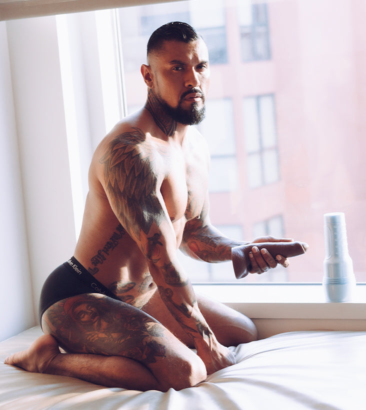 Fleshjack Boys Boomer Banks masturbatore anale Sonic Boom
