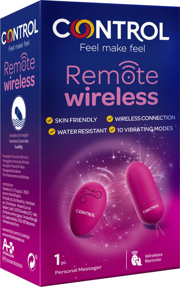 Control Remote Wireless ovetto vibrante telecomandato 10 modi