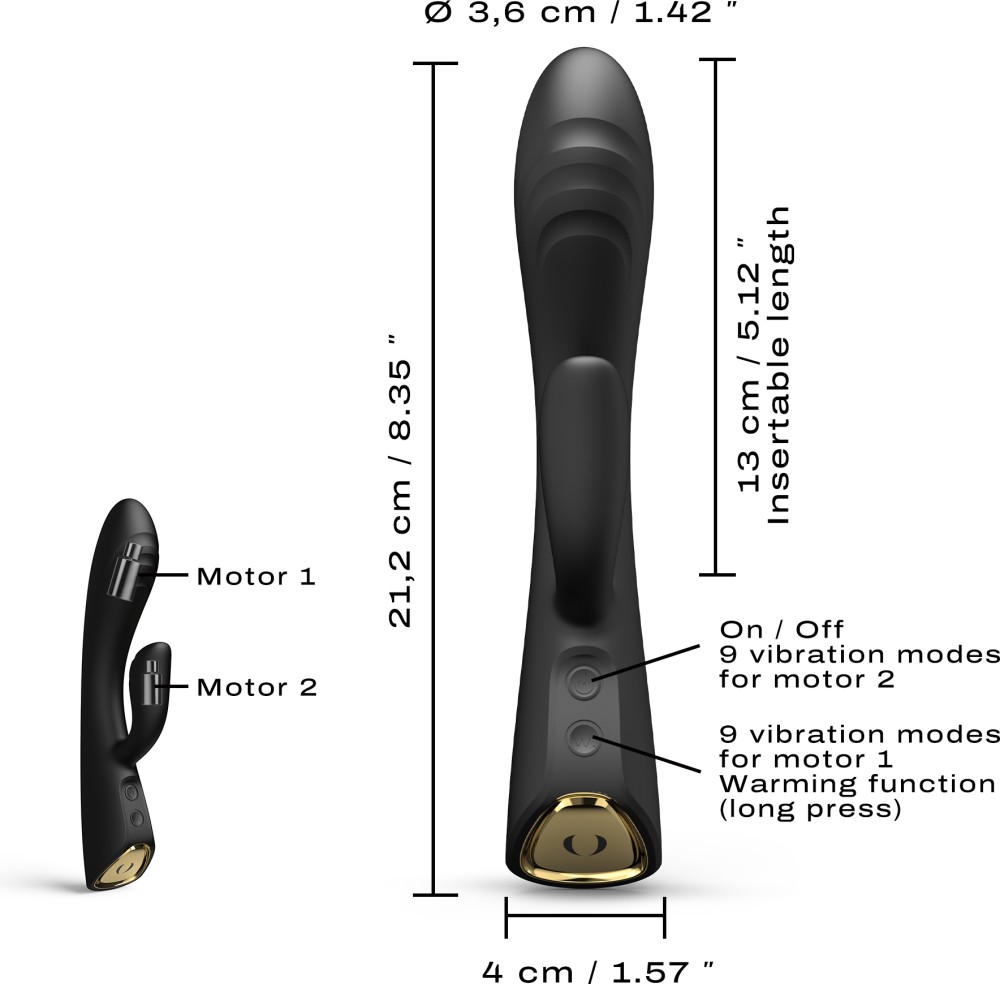 Dorcel Flexi Rabbit vibratore rabbit 2 motori
