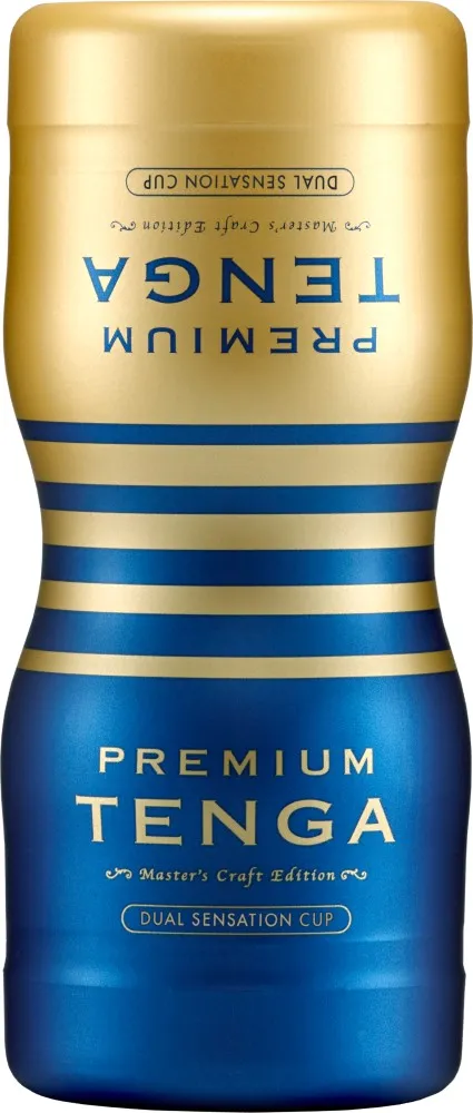 Tenga Premium Dual Sensation Cup masturbatore 2 lati