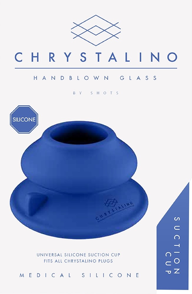 Chrystalino Silicone Suction Cup base ventosa per plug in silicone